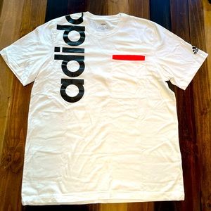 Men’s Large Adidas T-shirt - only worn once! No stains and in great condition!